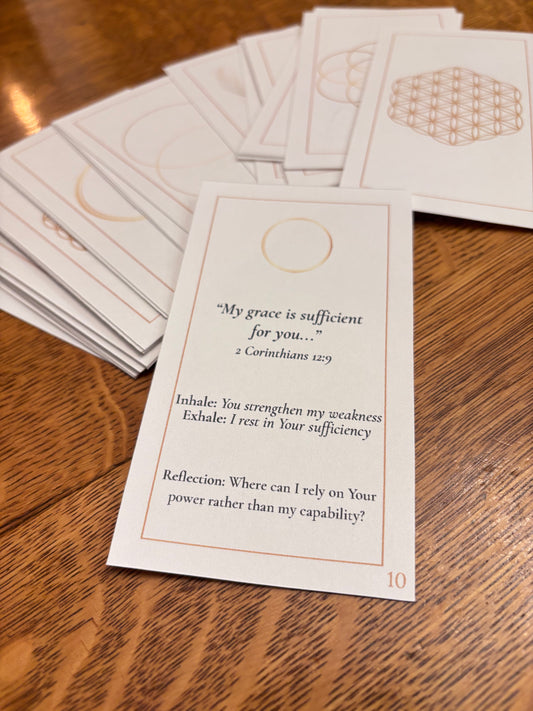 Still My Heart — Scripture Card Set of 40