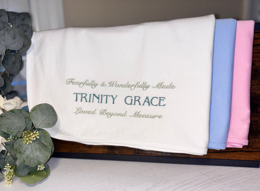 Personalized Baby Blanket