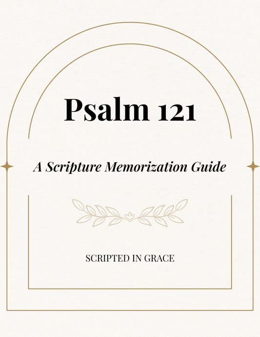 Psalm 121 Scripture Memory Cards (Digital Download)