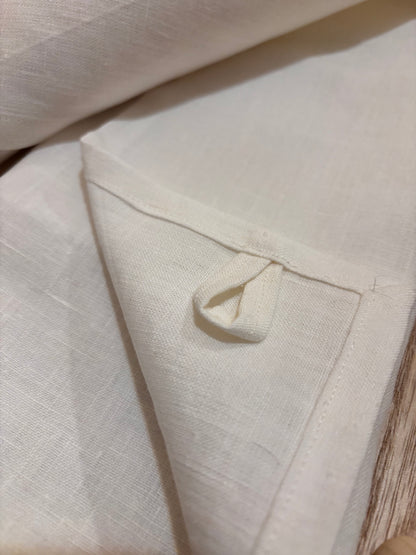 Custom Embroidered Linen Hand Towel