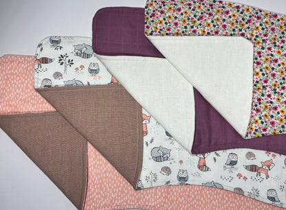 Ready-to-Gift Baby Burp Cloth Set
